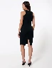 Vestido Llano Negro Mujer – Diseño elegante para cualquier ocasión.