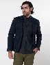 Blazer Textura Azul