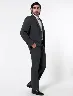 Terno Regular Fit 2 Piezas Gris Oscuro