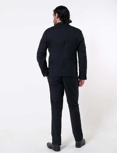 Terno Slim 2 Piezas Negro