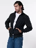 Chaqueta Bomber Nylon Negro