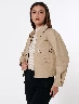 Chaqueta Cuerina Arena