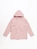 Abrigo con Capucha Rosado