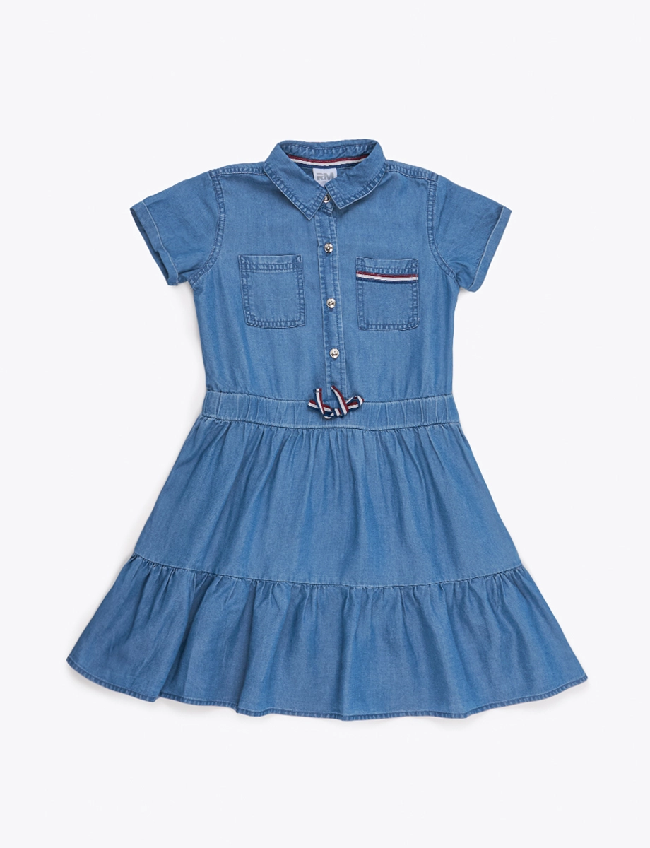 Vestido Pre Jean Azul