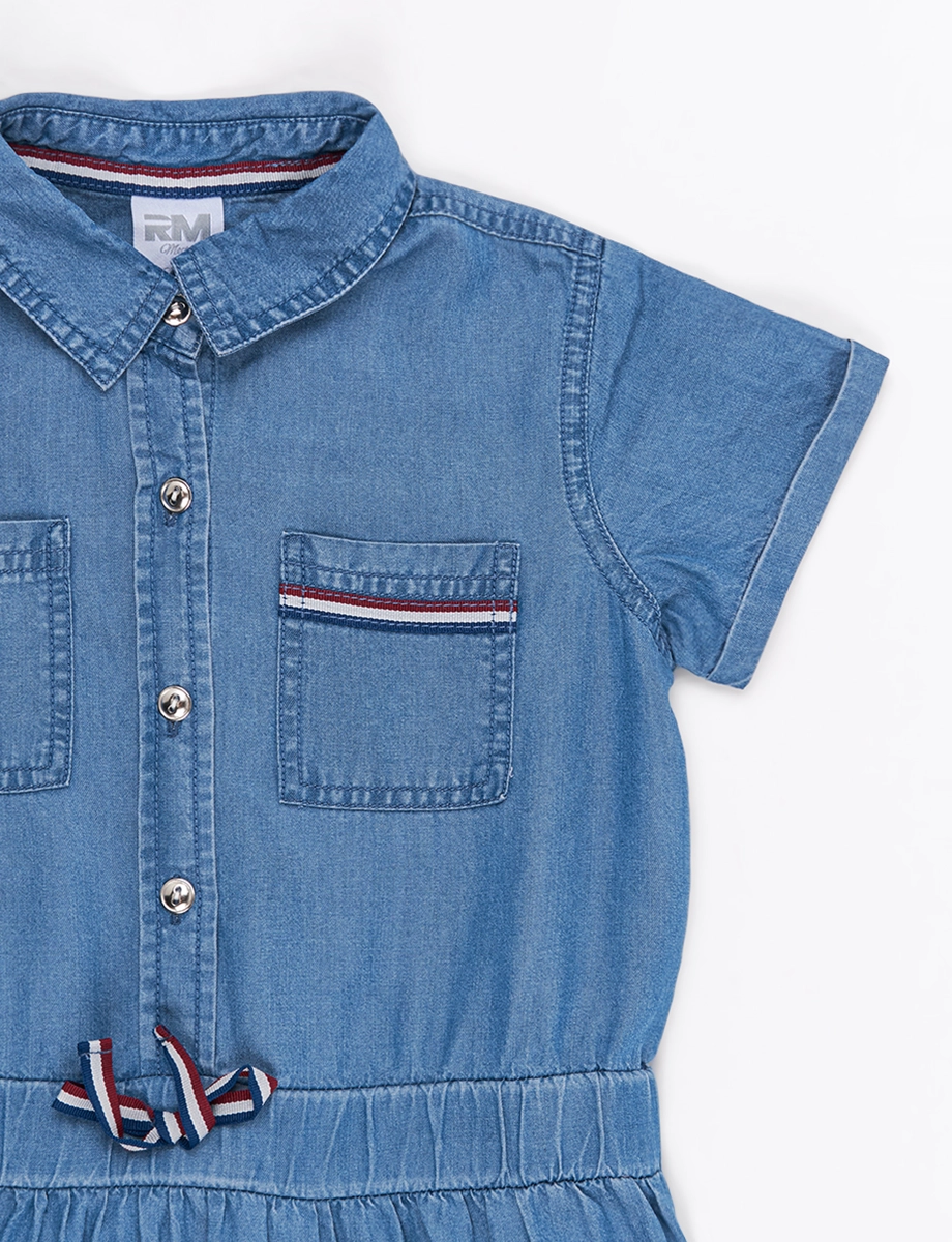 Vestido Pre Jean Azul