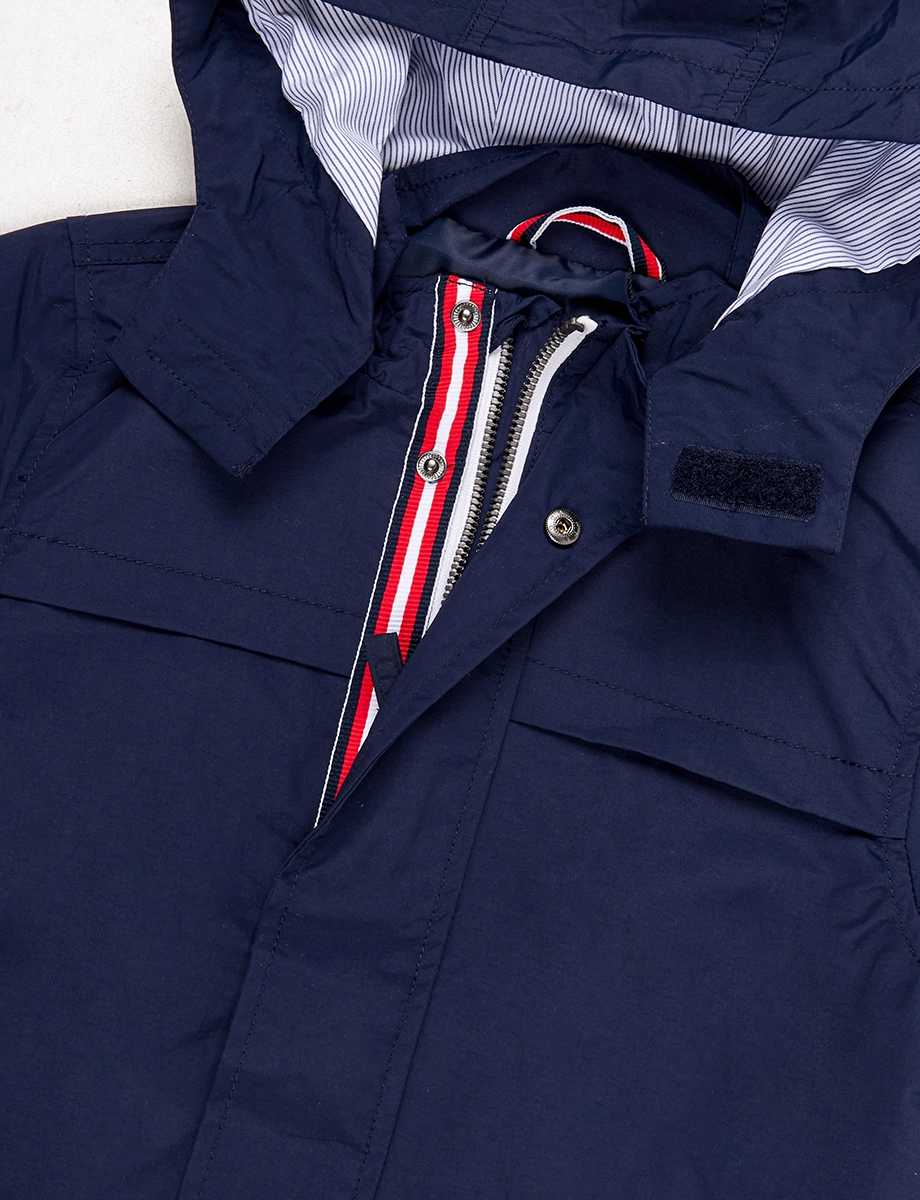 Abrigo Esc Parka Azul