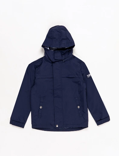 Abrigo Esc Parka Azul