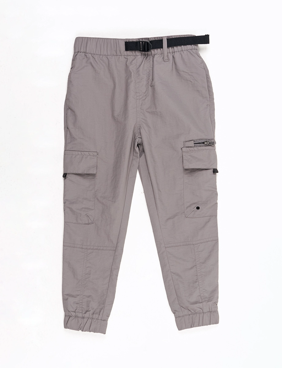 Jogger Pre Sport Cargo Gris