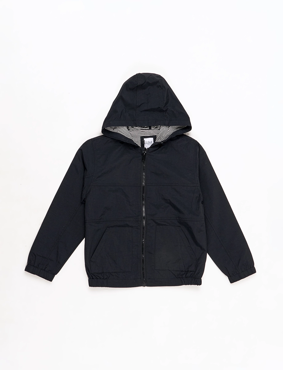 Chompa Esc Rompevientos Negro