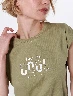Camiseta Cool Verde Mujer – Propuesta juvenil con aire relajado
