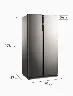 Refrigerador No Frost Side By Side Inverter 532 Lt | Electrolux