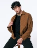 Chaqueta Gabardina Unicolor Hombre – Prenda clásica para clima fresco