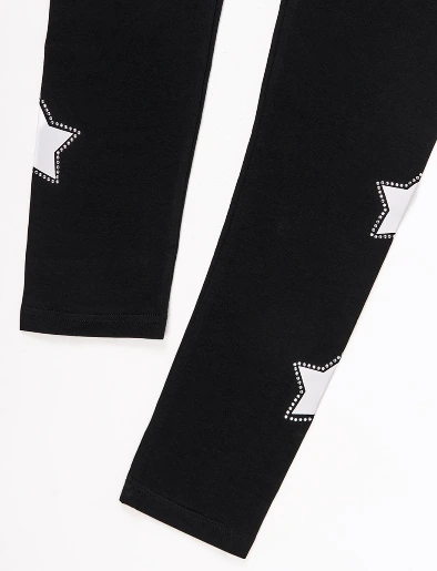 Leggins Estrellas Negro