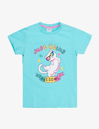 Camiseta Awesome Verde Menta