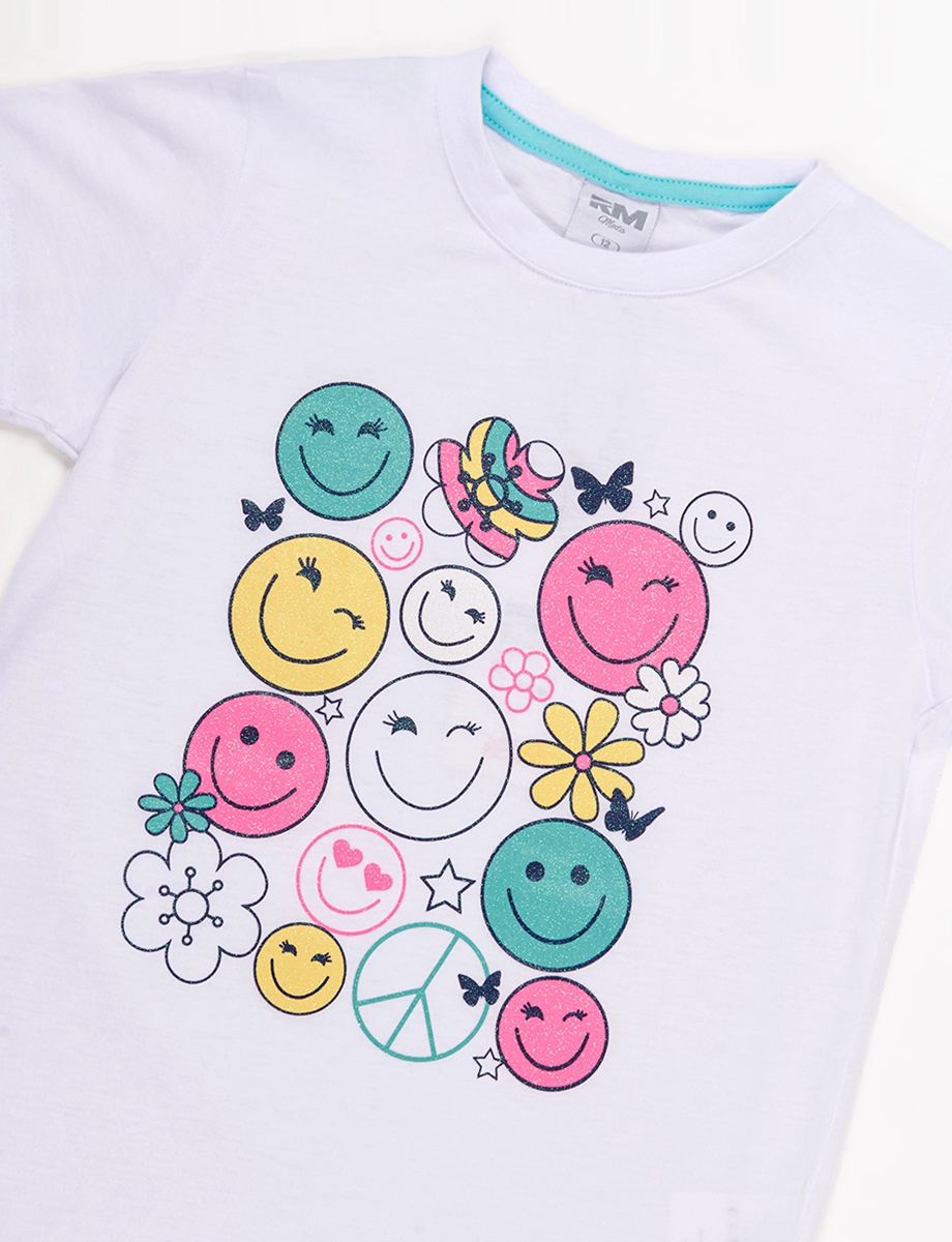 Camiseta Caritas Blanco