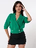 Blusa Llana Verde Mujer – Estilo casual con encanto