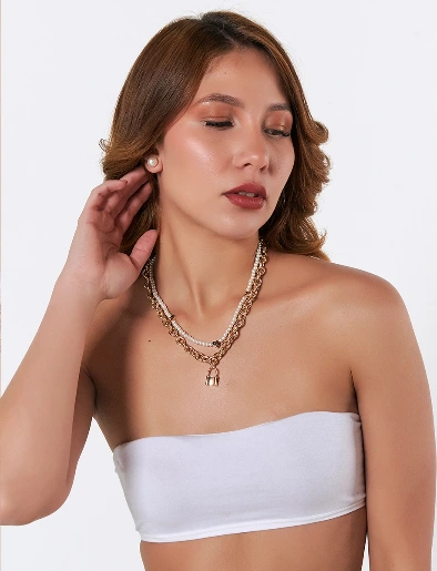 Set X2 Collares Dorado