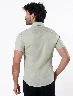 Camisa Llana Verde Menta Hombre – Estilo fresco de temporada