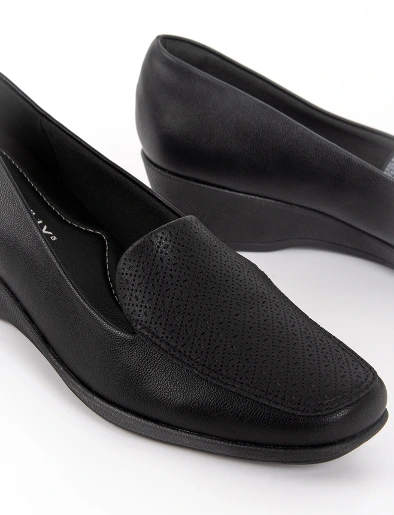 Zapato Caña Baja Negro