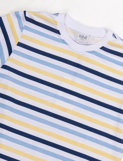 Camiseta Pre Rayas Unicolor