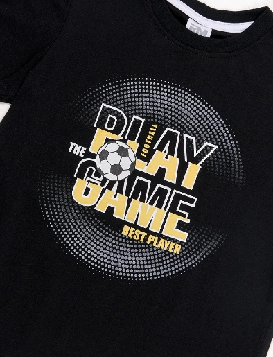 Camiseta Esc Play Game  Negro