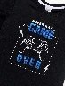 Camiseta Game Over Negro