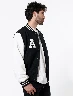 Chaqueta Bomber Combinada Hombre – Estilo llamativo y contemporáneo