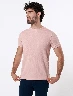 Camiseta Textura Rosada Hombre – Toque fresco y casual