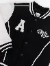 Chaqueta Bomber "A" Combinada Niño – Estilo urbano dinámico