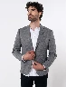 Blazer Llano Gris Oscuro Hombre – Corte clásico y moderno