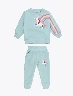 Conjunto Buzo + Pantalón Unicornio Verde Menta Niña – Estilo infantil con toque mágico