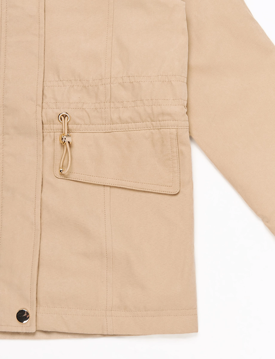Abrigo 3/4 Camel