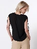 Top Llano Negro Mujer – Imprescindible para outfits versátiles