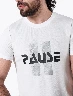Camiseta Pause Crudo