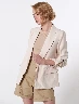 Blazer Manga 3/4 Unicolor Mujer – Elegancia fresca y moderna