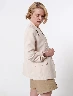 Blazer Manga 3/4 Unicolor Mujer – Elegancia fresca y moderna