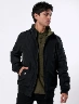 Chaquetas Reversible Negro/Verde Hombre – Dos estilos en una sola prenda
