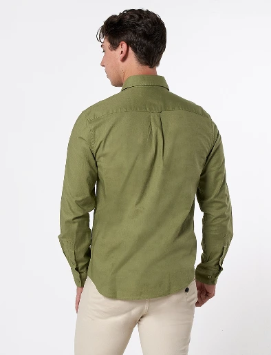 Camisa Llana Verde
