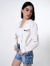 Chompa Abierta Crudo Mujer – Abrigo ligero con estilo casual