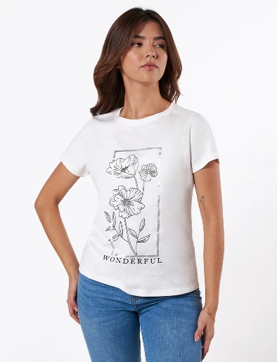 Camiseta Wonderful Crudo