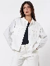 Chaqueta Llana Blanca Mujer – Ligereza y estilo en cada salida