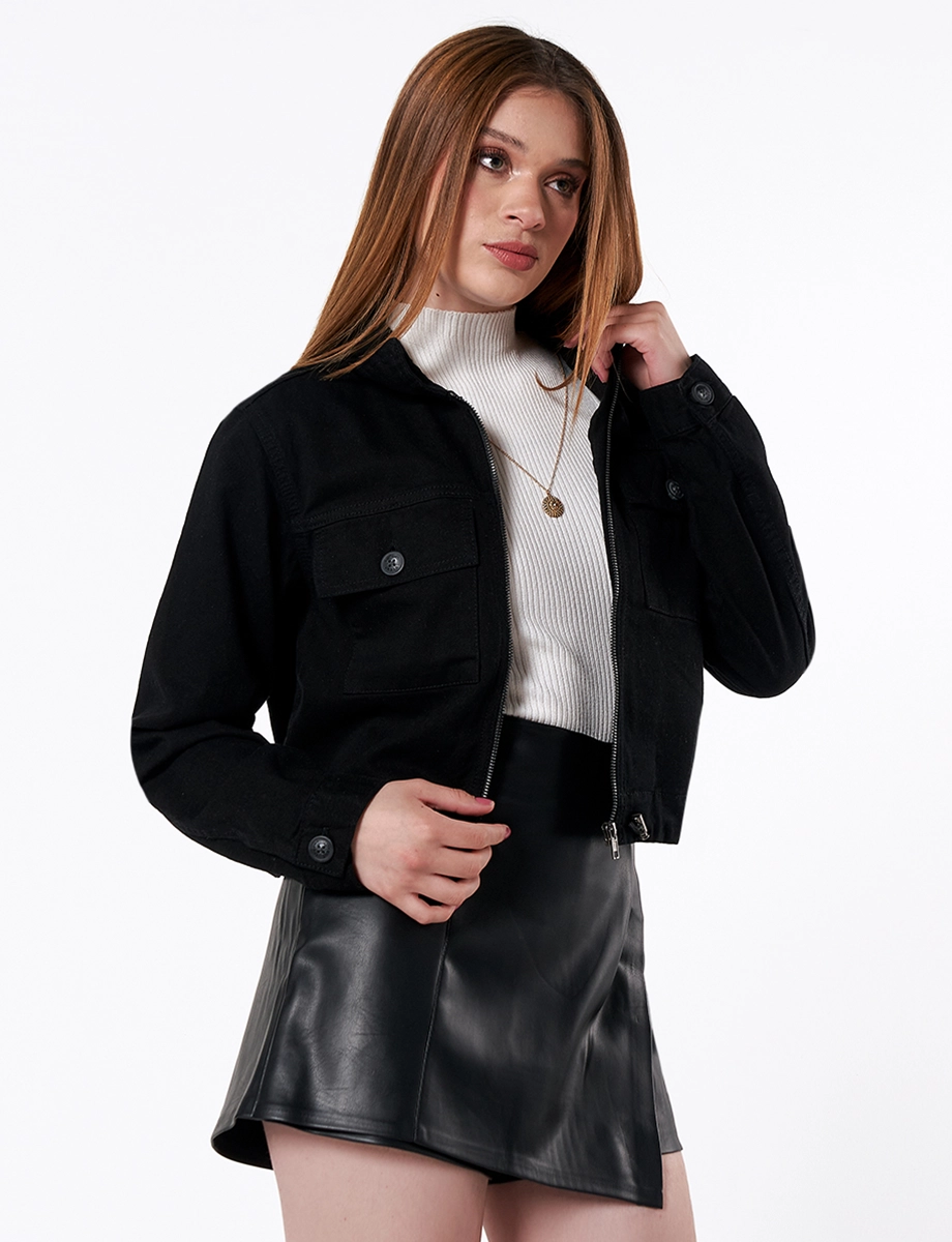 Chaqueta Corta Negra