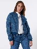 Chaqueta Jean Azul Medio