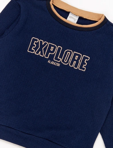 Buzo Explore Azul