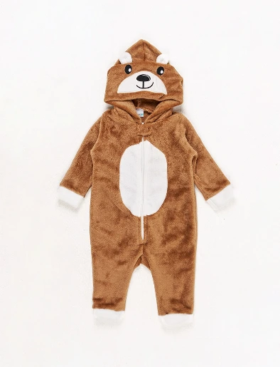 Pijama Oso Beige