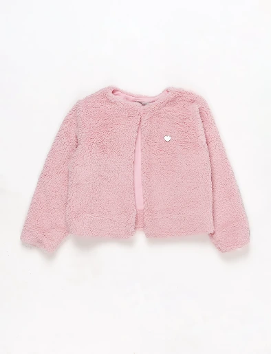 Abrigo Afelpado Rosado