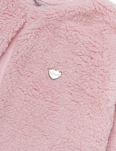 Abrigo Afelpado Rosado