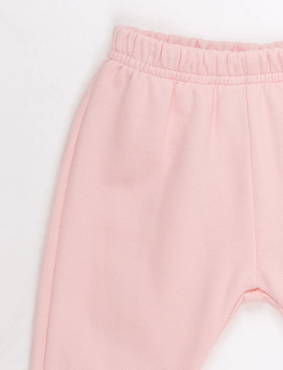 Conjunto Buzo Oso + Calentador Rosado