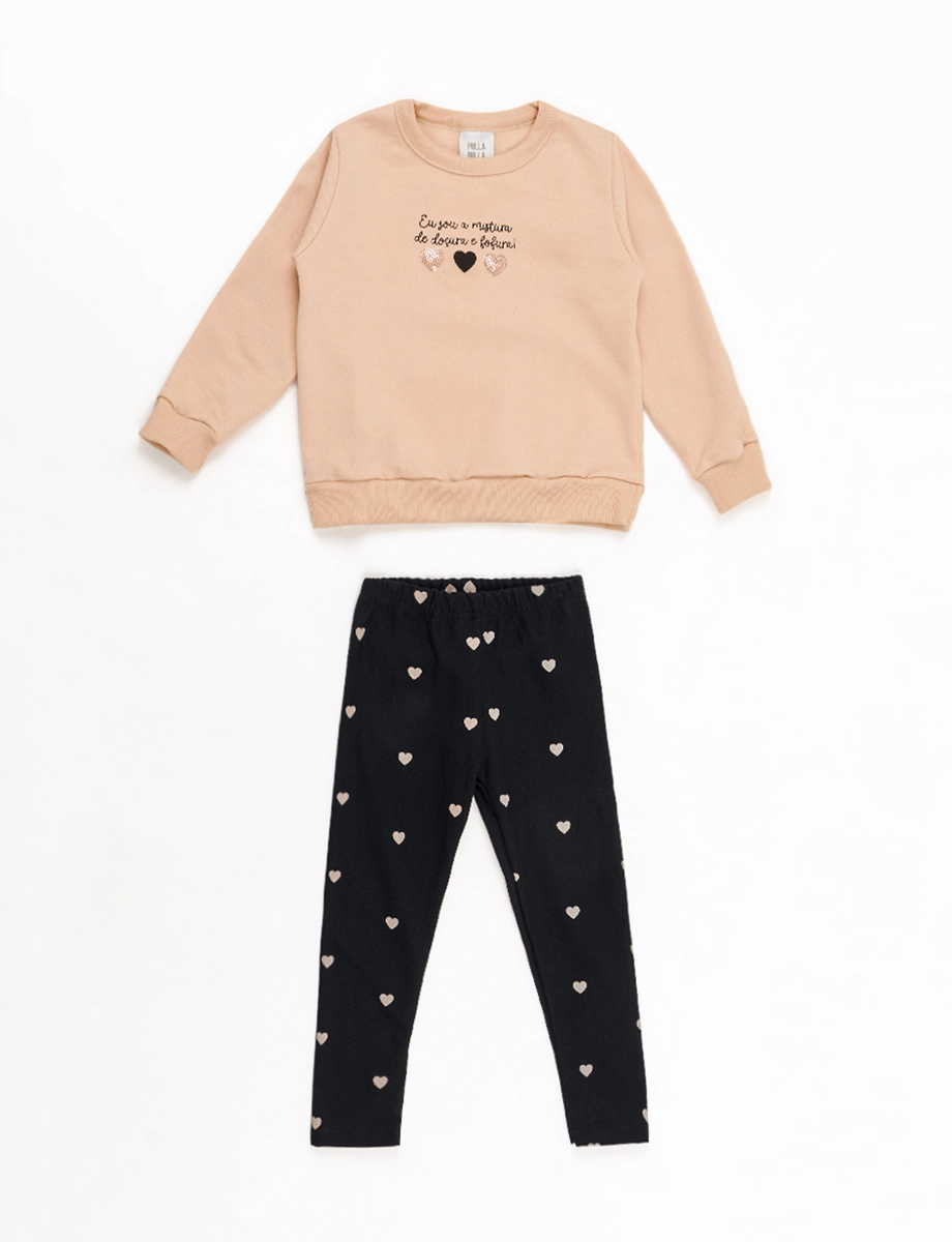 Conjunto Buzo + Licra Corazón