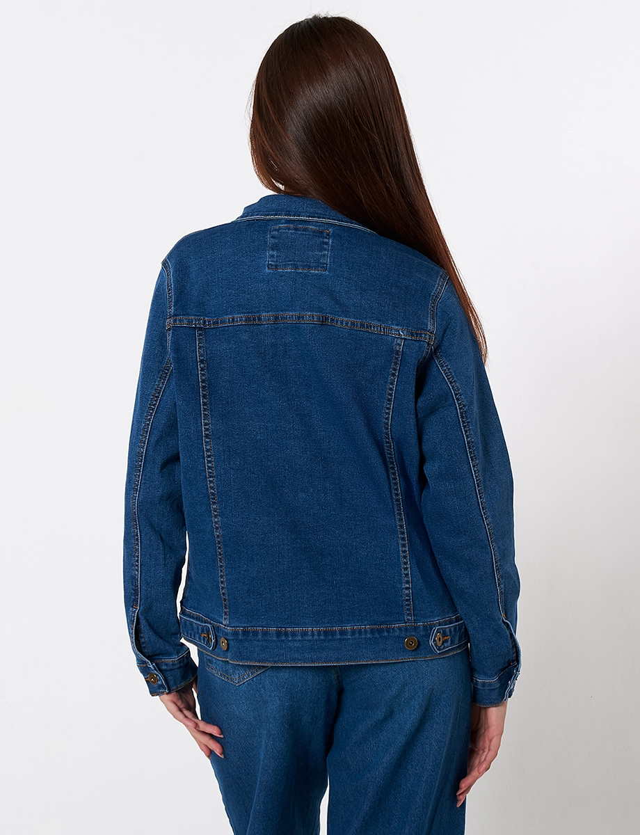 Chaqueta Denim Azul